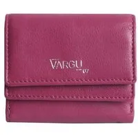 Vargu Vargu Echtleder Geldbörse IVENA 1, Cranberry, – Produktbild 1 von 1