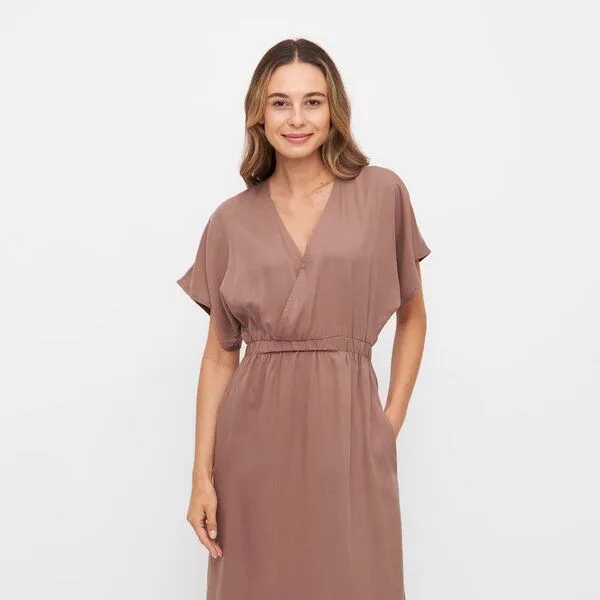 WiDDA berlin WiDDA berlin Kimonokleid JOAN in Mauve aus TENCEL® – Produktbild 2 von 3
