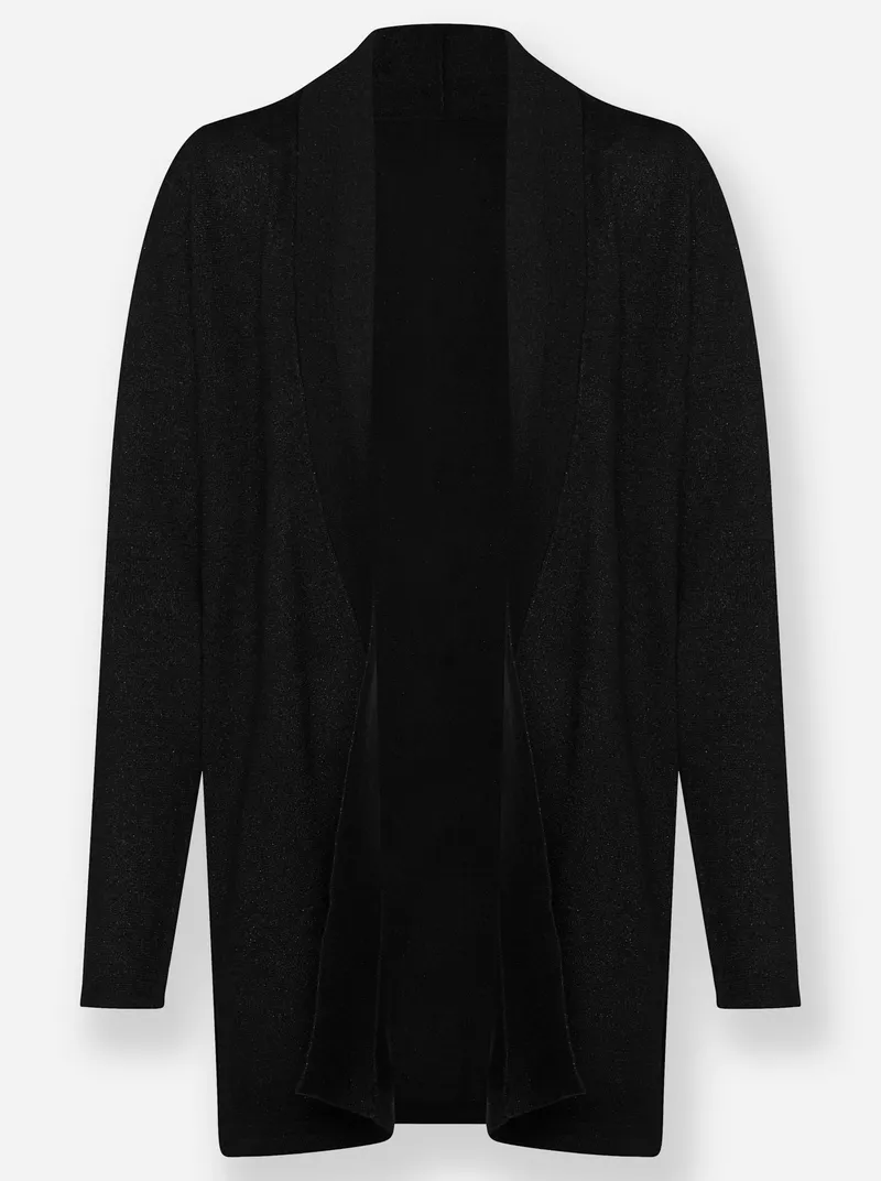 Witt Longstrickjacke, Schwarz, – Produktbild 1 von 2