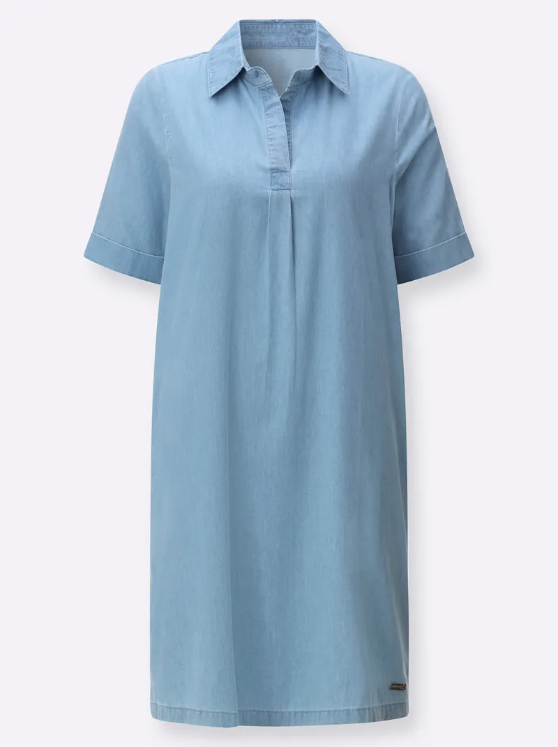 Witt Jeanskleid, Blue-bleached, – Produktbild 1 von 2