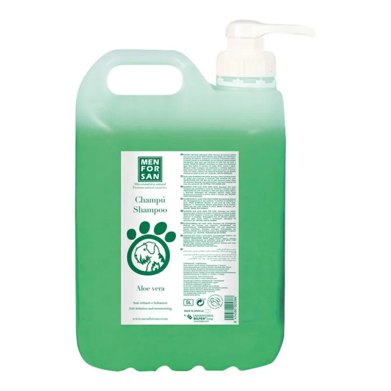 MENFORSAN MENFORSAN Shampoo Hund Aloe Vera 5 l – Produktbild 1 von 2