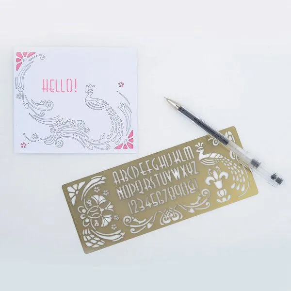 another studio another studio Art Nouveau - Design Schablone / Zeichnungsvorlage – Produktbild 3 von 7