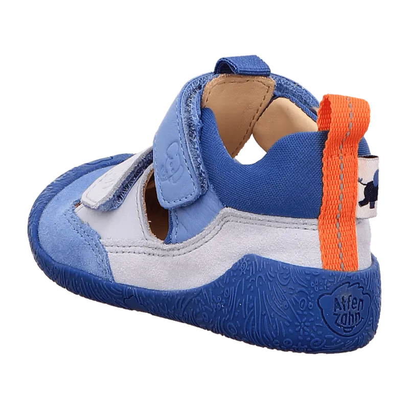Affenzahn Affenzahn Lauflerner Sandale Freely Elefant für Kinder, blau, Größe 25 EU, Blau, – Produktbild 3 von 7