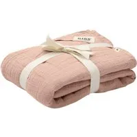 BIBS BIBS Pucktuch Bio-Baumwolle Musselin Blush Maße 120 x 120 cm – Produktbild 1 von 1