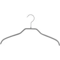 MAWA MAWA Kleiderbügel Silhouette F aus Metall - Set aus 10 Bügeln, Silber, – Produktbild 1 von 1