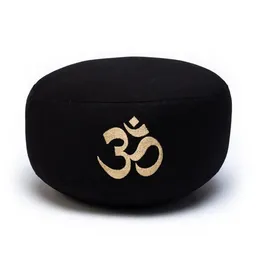Just Be Just Be Meditationskissen OM Symbol in Gold – Produktbild 1 von 1