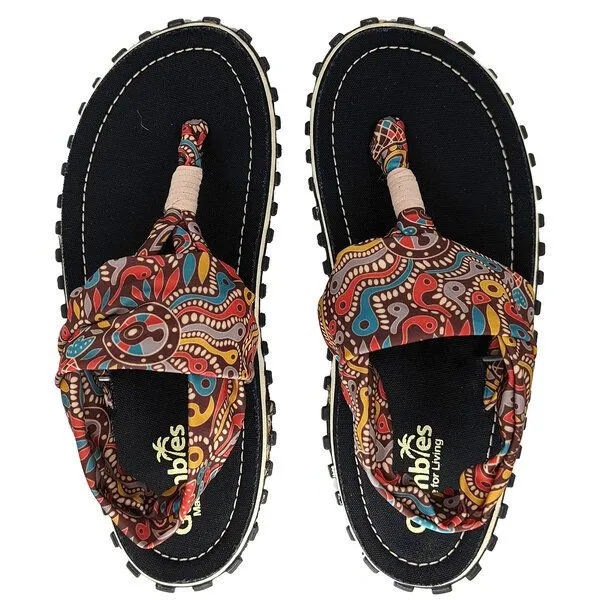 Gumbies Gumbies Slingbacks - Nachhaltige Zehensandalen, Schwarz (abori), – Produktbild 1 von 4