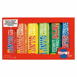 Tony´s Chocolonely Tony´s Chocolonely Regenbogen Schokolade Mixpackung - 6x47/50 gr- fairtrade – Produktbild 1 von 1