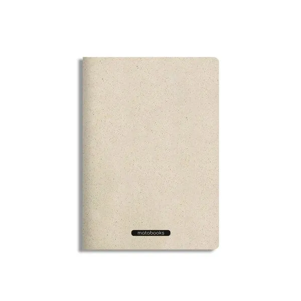 matabooks® matabooks® Nachhaltiges Notizbuch A5 aus Graspapier - Tara “Easy“ – Produktbild 1 von 3