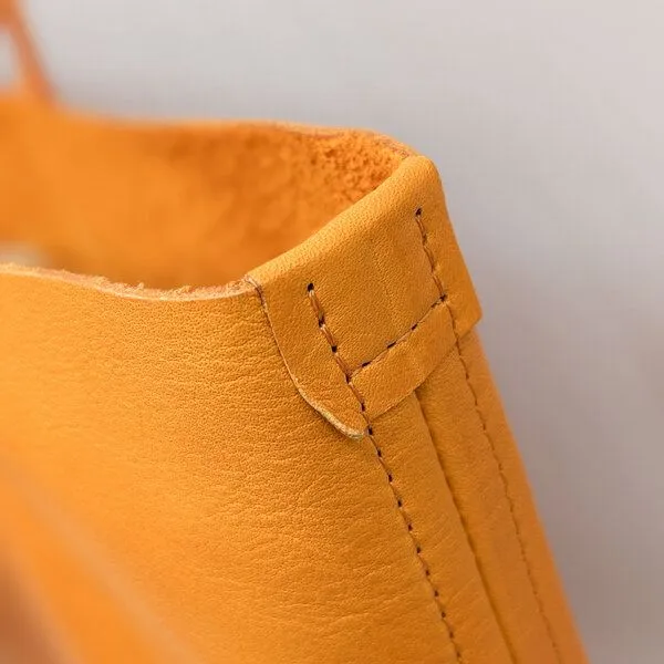 Werner 1911 Werner 1911 Tote Bag aus Bioleder – Tanstein Premium, Orange, – Produktbild 3 von 4