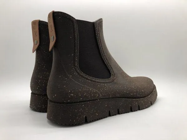 nat-2 Chelsea - Gummistiefel "nat-2 Prime Chelsea vegan" in braun und Kork – Produktbild 4 von 4