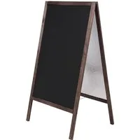 Kundenstopper aus Holz, doppelseitig, antik, DIN A1 – Produktbild 1 von 1