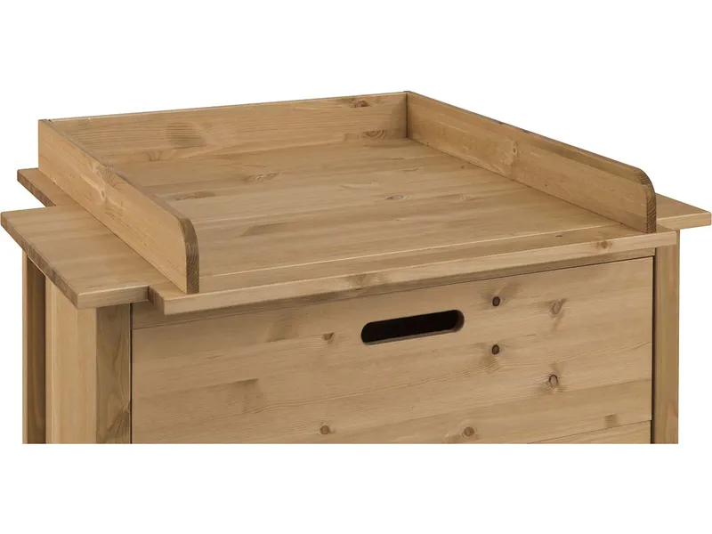 Wickelkommoden-Aufsatz "Solvita" geb./geölt – Produktbild 1 von 1