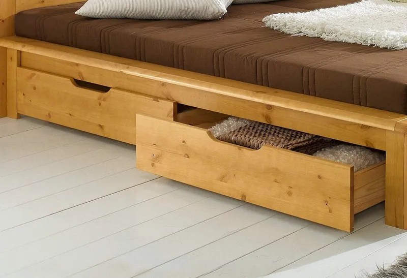 OTTO home Schublade "FINJA ", zertifiziertes Massivholz, 2-teiliges Set, Braun, – Produktbild 5 von 5