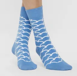 Natural Vibes Natural Vibes Clouds Socken Bio GOTS |Bunte Socken |Herren Damen Socken | Funny Socks – Produktbild 1 von 1