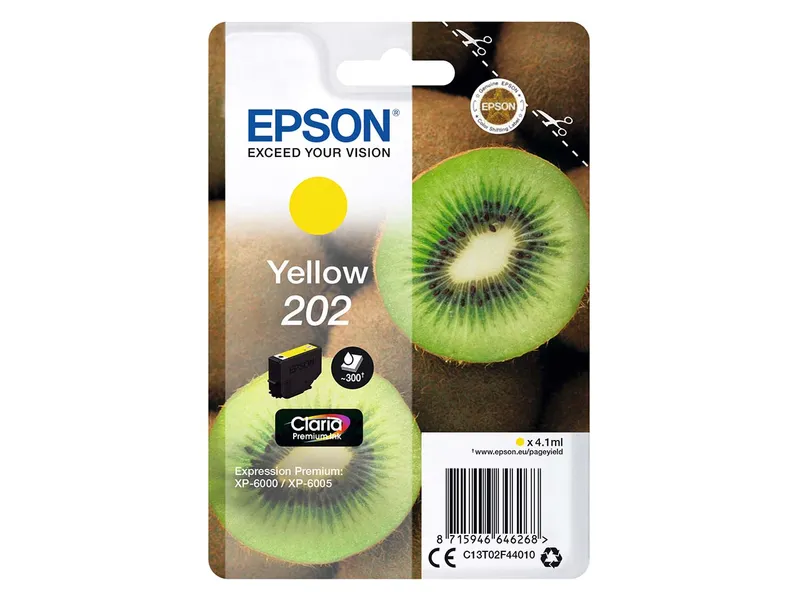 Epson Epson Tintenpatrone 202 gelb – Produktbild 1 von 2