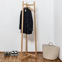 kleiderleiter de kleiderleiter_de Garderobe/ Garderobenständer ALVA aus Eiche – Produktbild 1 von 1