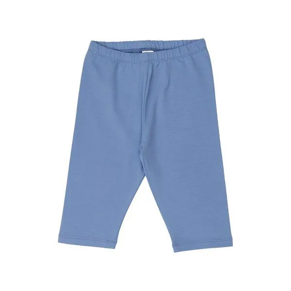 Walkiddy Walkiddy 3/4-Leggings Blau Uni Bio-Baumwolle GOTS – Produktbild 1 von 1