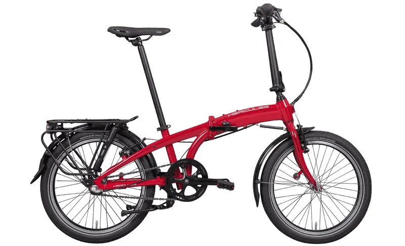 Hercules HERCULES Versa R3 - 20 Zoll 3N-RT Faltrad - darkred-glossy, Rot, – Produktbild 1 von 1