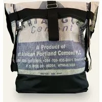 Nyuzi Blackwhite Nyuzi Blackwhite Upcycling 2 in1 Tasche S - Umhängetasche | Rucksack | Rollrucksack, Blau, – Produktbild 1 von 1