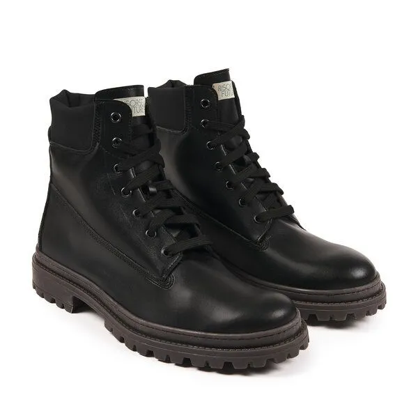 Risorse Future Risorse Future Dinkel Stiefel Herren Maisleder, Schwarz, – Produktbild 2 von 3