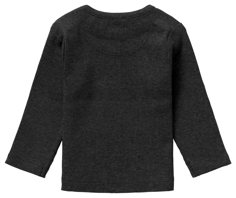 Noppies Newborn Langarmshirt Natal, Grau, – Produktbild 2 von 3