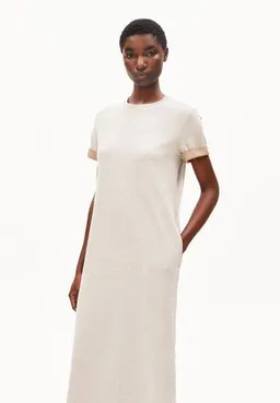 ARMEDANGELS ARMEDANGELS UN-WASTED Damen Jerseykleid aus recyceltem Baumwoll Mix – Produktbild 1 von 1