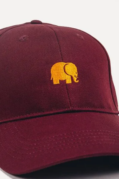 Trendsplant Trendsplant Classic 6 Panel Cap Grape Red, Rot, – Produktbild 3 von 3