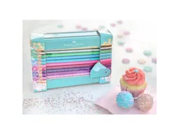 Faber-Castell Faber-Castell Buntstift Geschenkset Buntstifte Sparkle, 21-tlg. inkl., (20er Set, 20-tlg), Soft-Grip-Zone – Produktbild 1 von 1