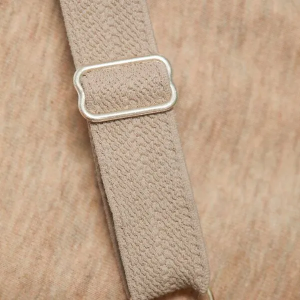 comazo|earth comazo|earth Fairtrade Basic BH ohne Bügel | GOTS zertifziert, Beige-melange, – Produktbild 5 von 5