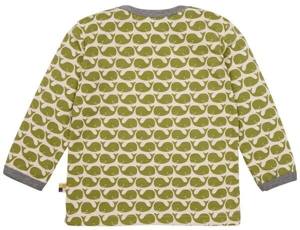 loud + proud loud + proud Babys & Kinder, Shirt Langarm, GOTS-zertifiziert, Moos (grün), – Produktbild 1 von 2