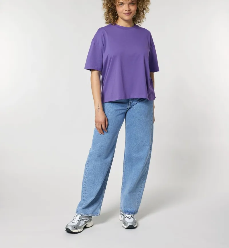UNIPOLAR UNIPOLAR Boxy T-Shirt Novice, Purple love, – Produktbild 1 von 1