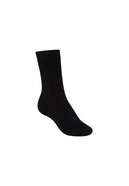 THOKKTHOKK ThokkThokk Unisex Warme Socken hoch aus Bio-Baumwolle, Black (schwarz), – Produktbild 1 von 2