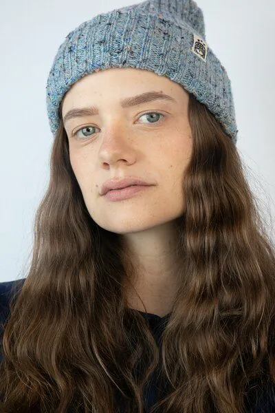 Kiwistories Strickmütze Mütze aus Merino-Wolle Unisex CanYarn, Blau, – Produktbild 2 von 4