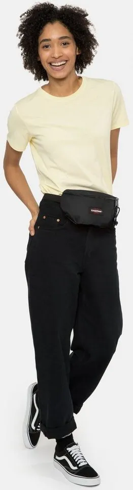 Eastpak Eastpak Bauchtasche SPRINGER, Unisex Gürteltasche, Minibag mit Reißverschluss und Logo-Aufnäher, Schwarz, – Produktbild 5 von 9