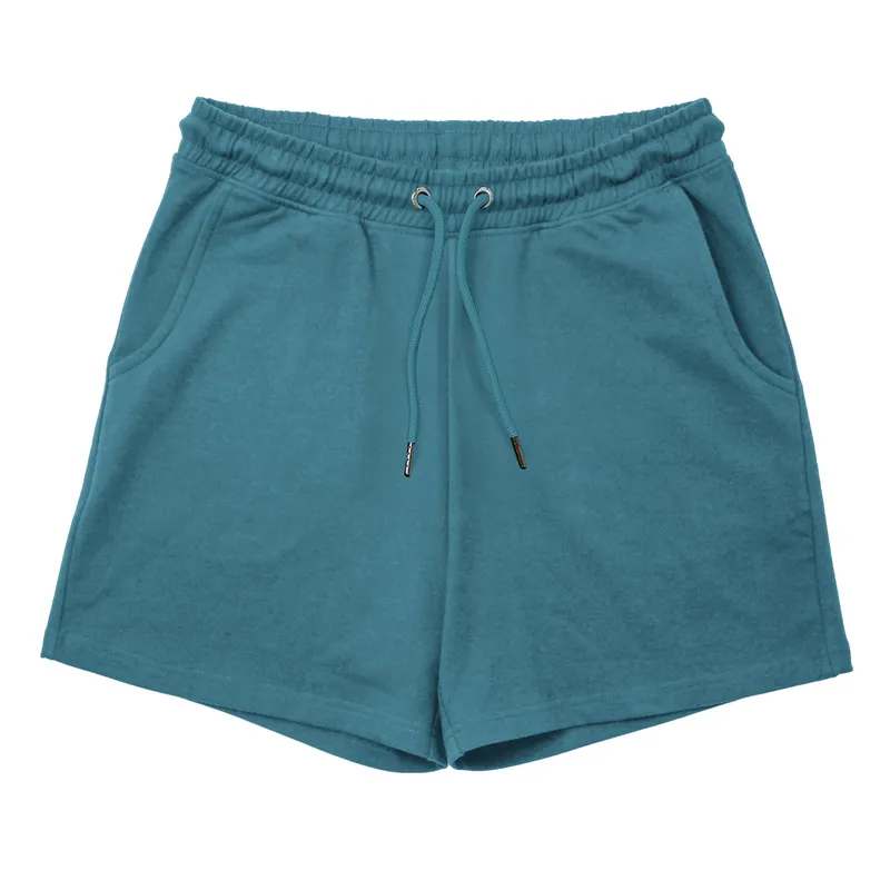 Living Crafts LIVING CRAFTS - Damen Sweat-Shorts - Petrol (98% Bio-Baumwolle; 2% Elasthan), Nachhaltige Mode, Bio Bekleidung, Petrol, – Produktbild 1 von 2