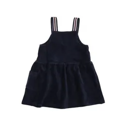 Walkiddy Walkiddy Kinder Cord-Latzkleid GOTS-zertifiziert aus Bio-Baumwolle dunkelblau – Produktbild 1 von 1