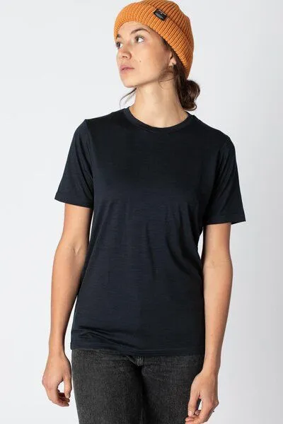 JECKYBENG JECKYBENG The MERINO T-Shirt - Unisex aus 100% Merinowolle, Midnight blue, – Produktbild 2 von 4