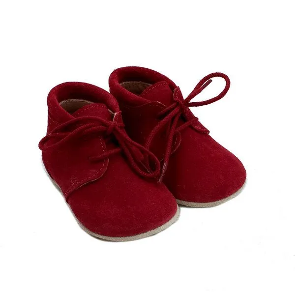 Pololo Pololo Laufanfänger- Barfußschuh "Porto", 3 Farben, ungefüttert, Rot, – Produktbild 1 von 4