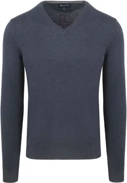 Suitable Suitable Respect Bio-Baumwolle Pullover Vinir Melange Dunkelblau - Größe XXL – Produktbild 1 von 1