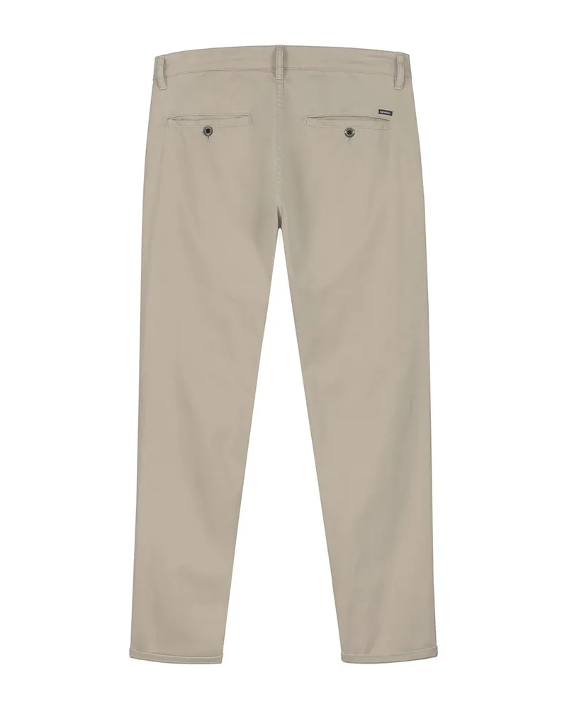 Kuyichi Kuyichi Herren vegan Chinohose Dexter Sand, Beige, – Produktbild 1 von 2
