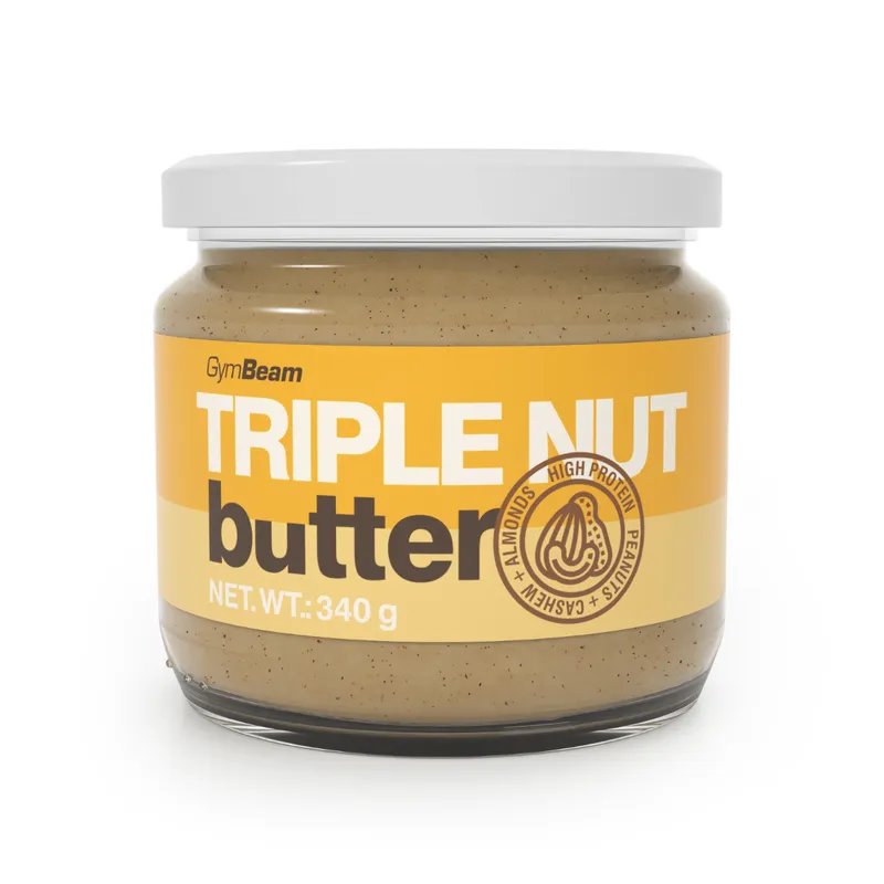 GymBeam Food GymBeam Triple Nussbutter 340 g – Produktbild 1 von 1