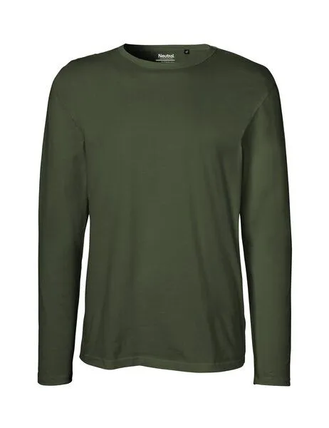 Neutral® - 3FREUNDE Neutral® - 3FREUNDE Männer Longsleeve, Military, – Produktbild 1 von 4