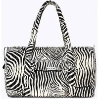 KIKOONI KIKOONI handgefertigte große Baumwolltasche "K. Shopper", Electric zebra, – Produktbild 1 von 1