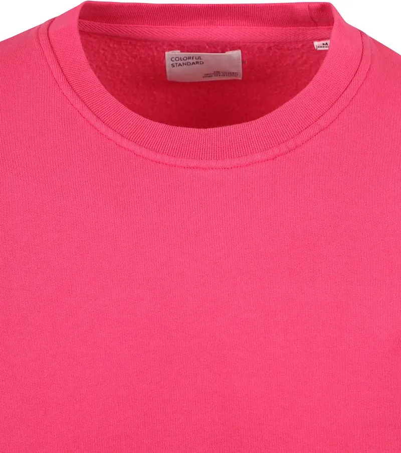 Colorful Standard Bunter Standard-Pullover Dunkelrosa - Größe XXL, Pink, – Produktbild 4 von 5