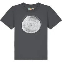 watabout kids watabout.kids T-Shirt Kinder Baumscheibe, Anthracite, – Produktbild 1 von 1