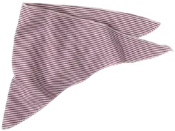 Lilano Lilano Baby und Kinder Dreieckstuch Wolle Seide beere geringelt Maße 62 x 28 cm – Produktbild 1 von 1