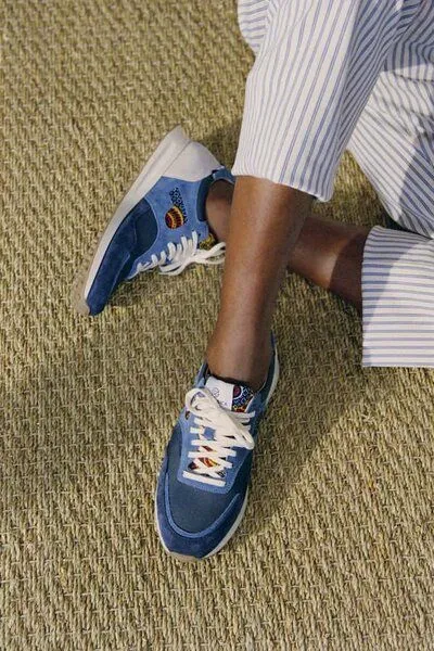 PANAFRICA PANAFRICA Arusha - Unisex Recycling Sneaker, Baltic ocean (blau), – Produktbild 2 von 2