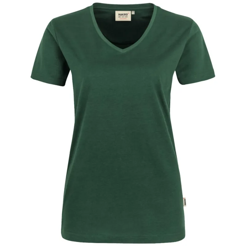 HAKRO HAKRO V-T-Shirt Mikralinar Damen #181 Gr. M tanne – Produktbild 1 von 1