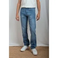 TORLAND TORLAND Straight Fit – Herrenjeans, Mid indigo (light stone wash), – Produktbild 2 von 5